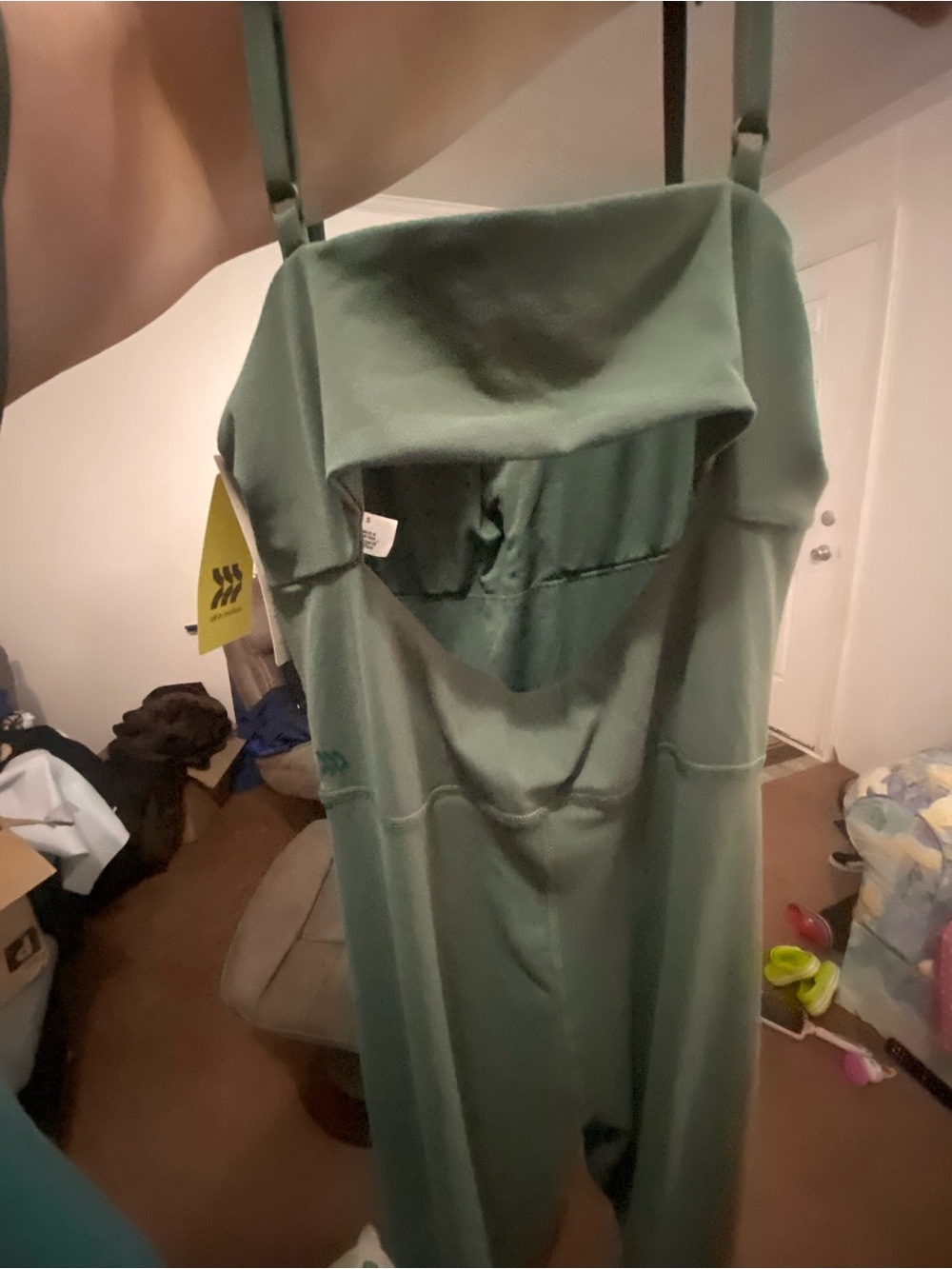 all in motion Sage Green Jumpsuit